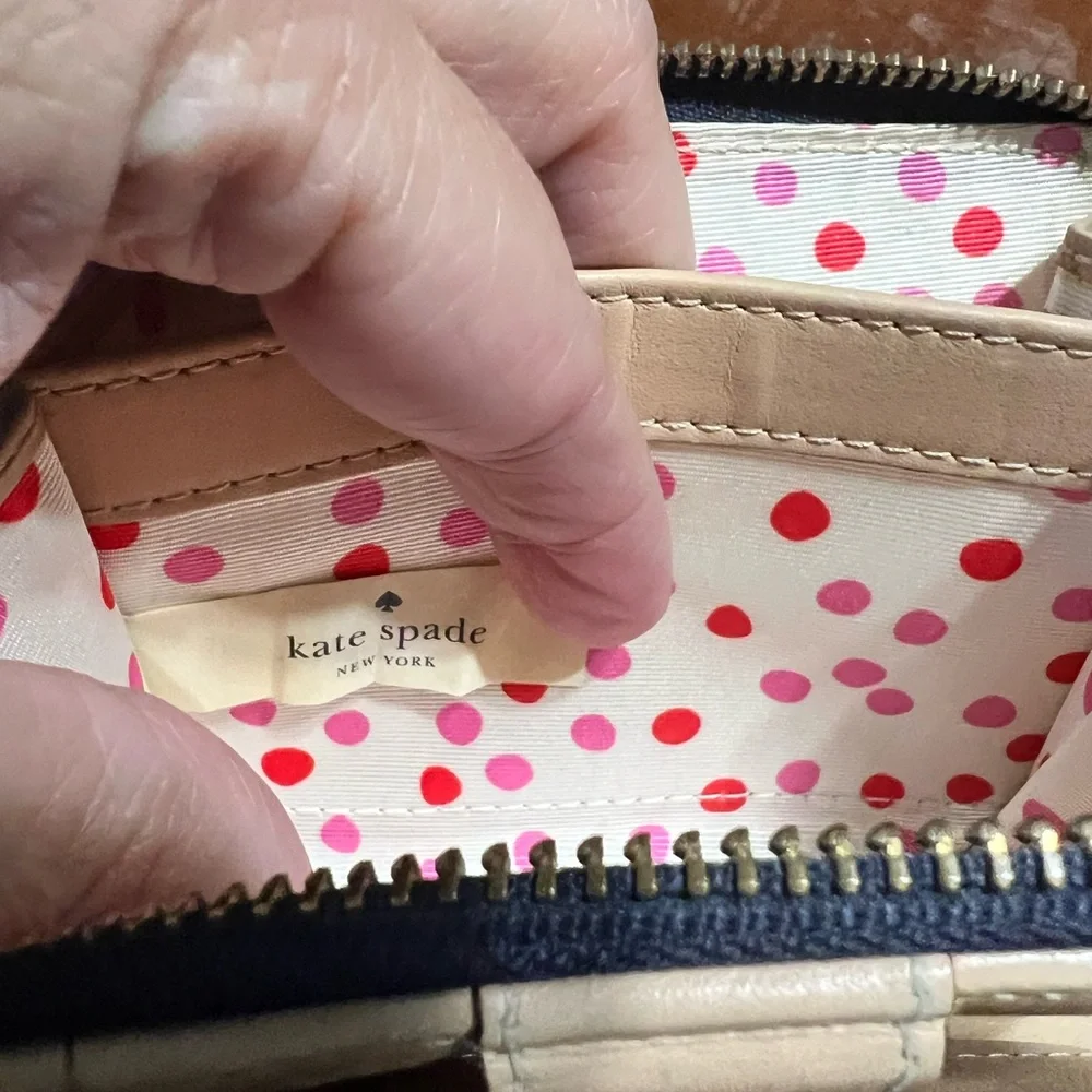 Kate Spade WELLESLEY CARA Snap Wallet with Zipper - Picture 6 of 9